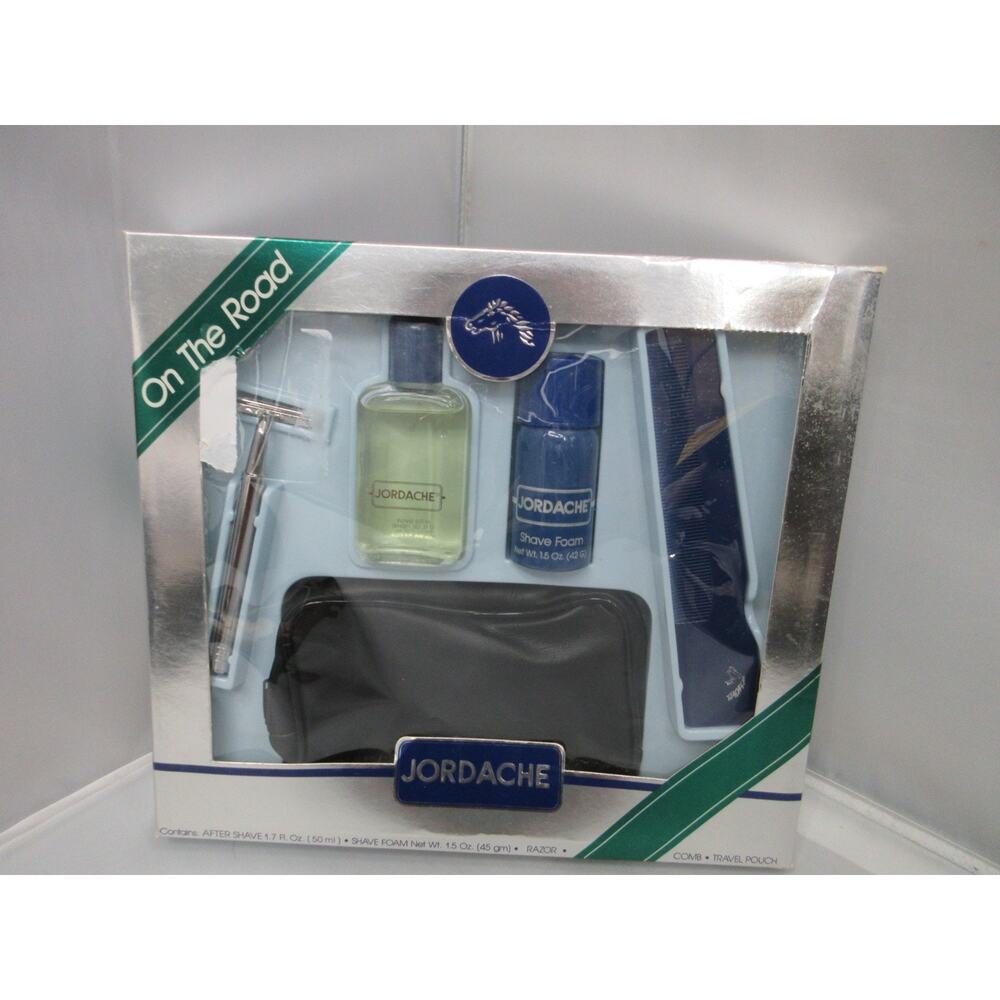 NEW Vintage JORDACHE On the Road K-Mart After Shave / Razor / Comb / Shave Foam